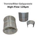 Siebpaneele f&uuml;r Trommelfilter 120 &micro;m High Flow
